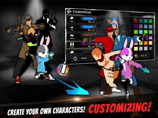 Изображение игры: GunStrider: Tap Strike