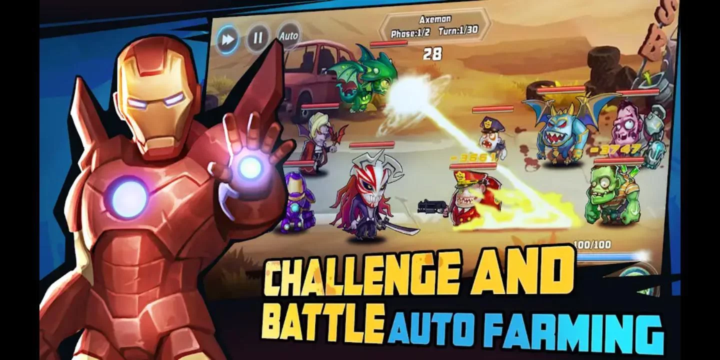Изображение игры: Heroes Legend: Idle RPG