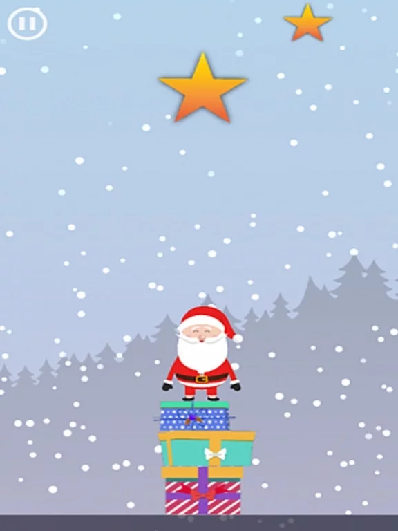 Изображение игры: Santa Block Stack Climb