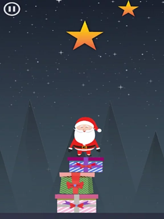 Изображение игры: Santa Block Stack Climb