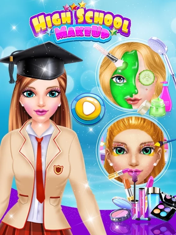 Изображение игры: High School Makeup Boutique