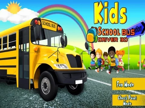 Изображение игры: 3D School Bus Driver Simulator