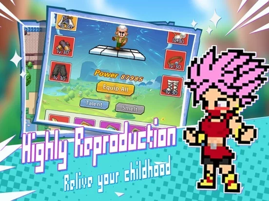 Изображение игры: Pixel Fighter: Dragon Power