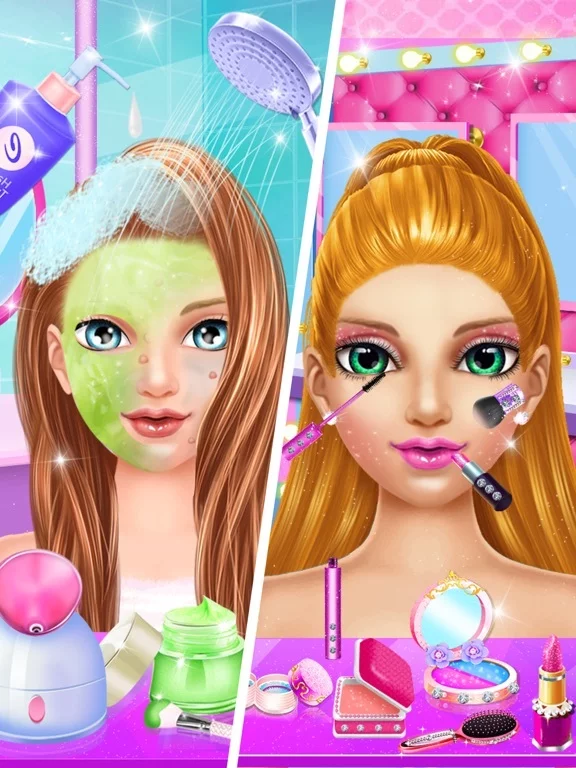 Изображение игры: High School Makeup Boutique