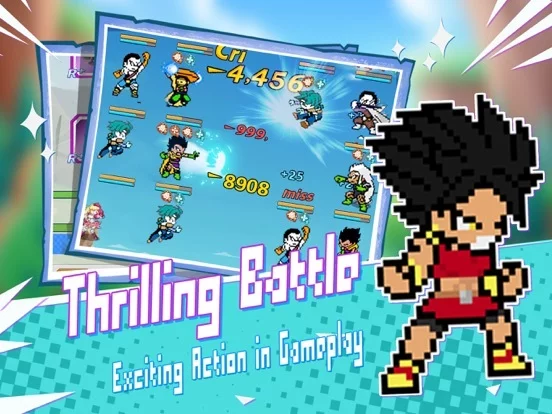 Изображение игры: Pixel Fighter: Dragon Power
