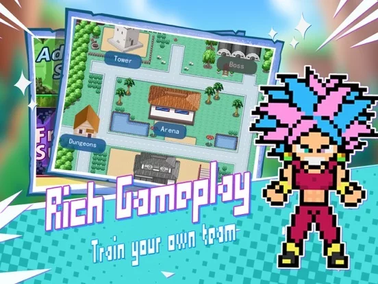 Изображение игры: Pixel Fighter: Dragon Power