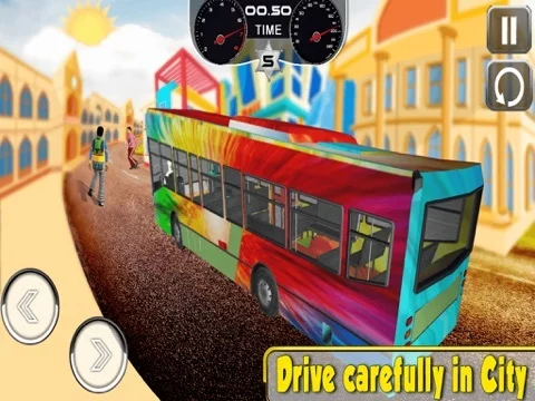Изображение игры: 3D School Bus Driver Simulator