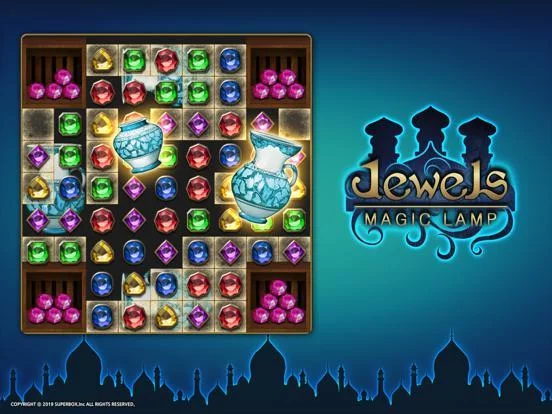 Изображение игры: Jewels Magic Lamp