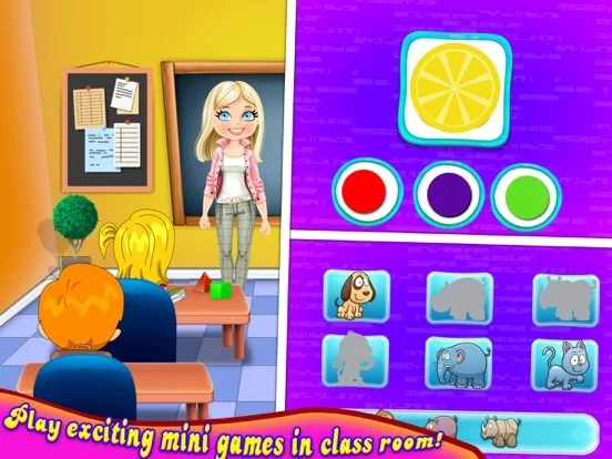 Изображение игры: Kids Go To School