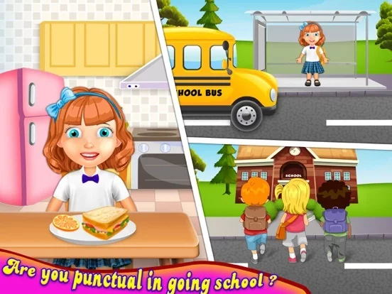 Изображение игры: Kids Go To School