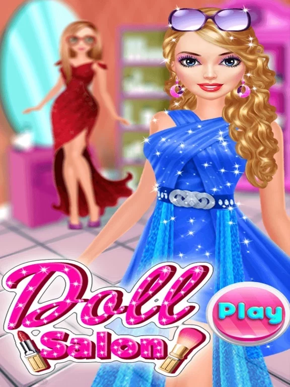 Изображение игры: Pretty Doll Makeup Salon