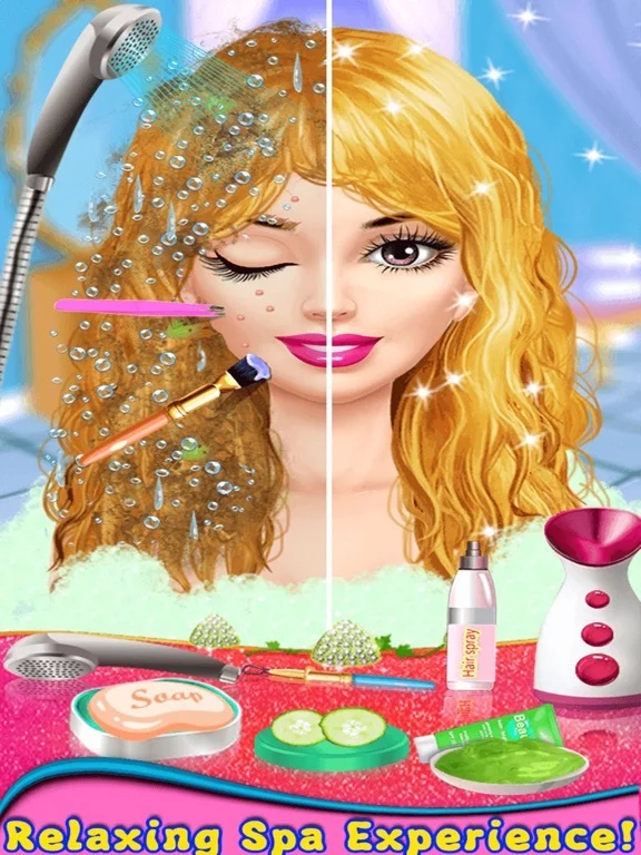 Изображение игры: Pretty Doll Makeup Salon