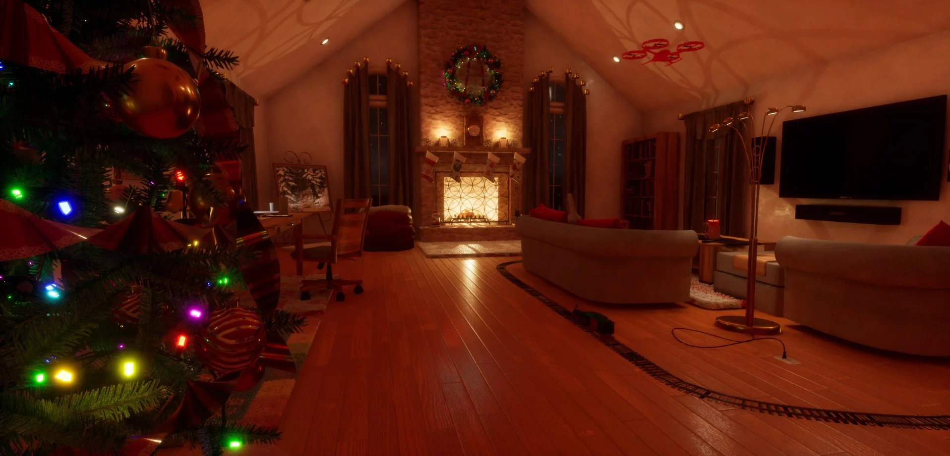 Изображение игры: Santa's Visit