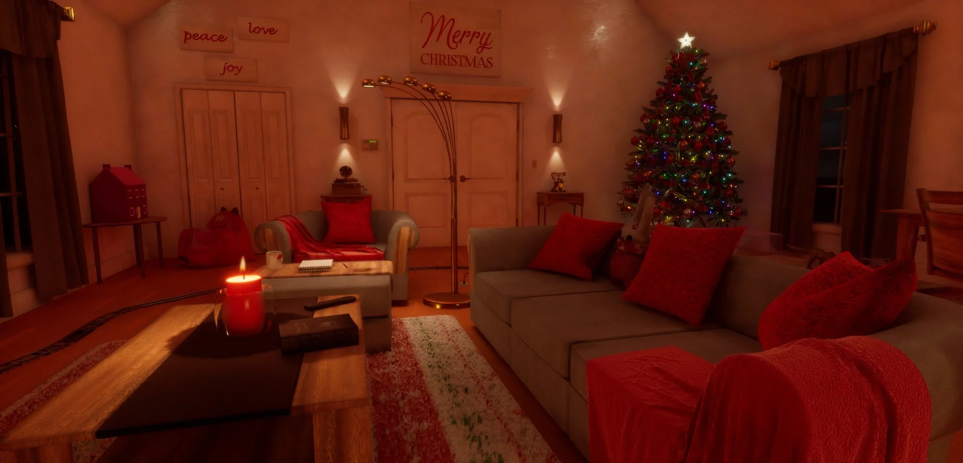 Изображение игры: Santa's Visit