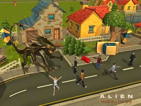 Изображение игры: Alien Simulator