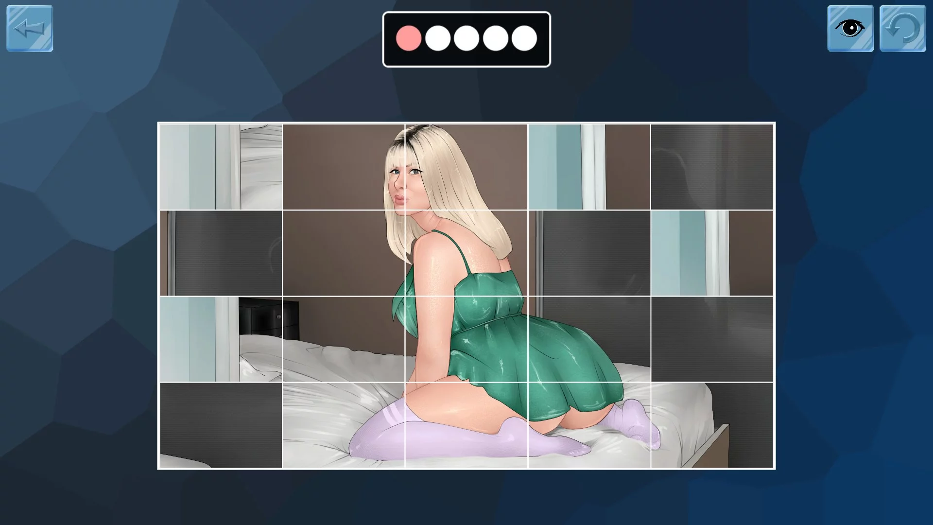 Изображение игры: Easy hentai puzzle 2