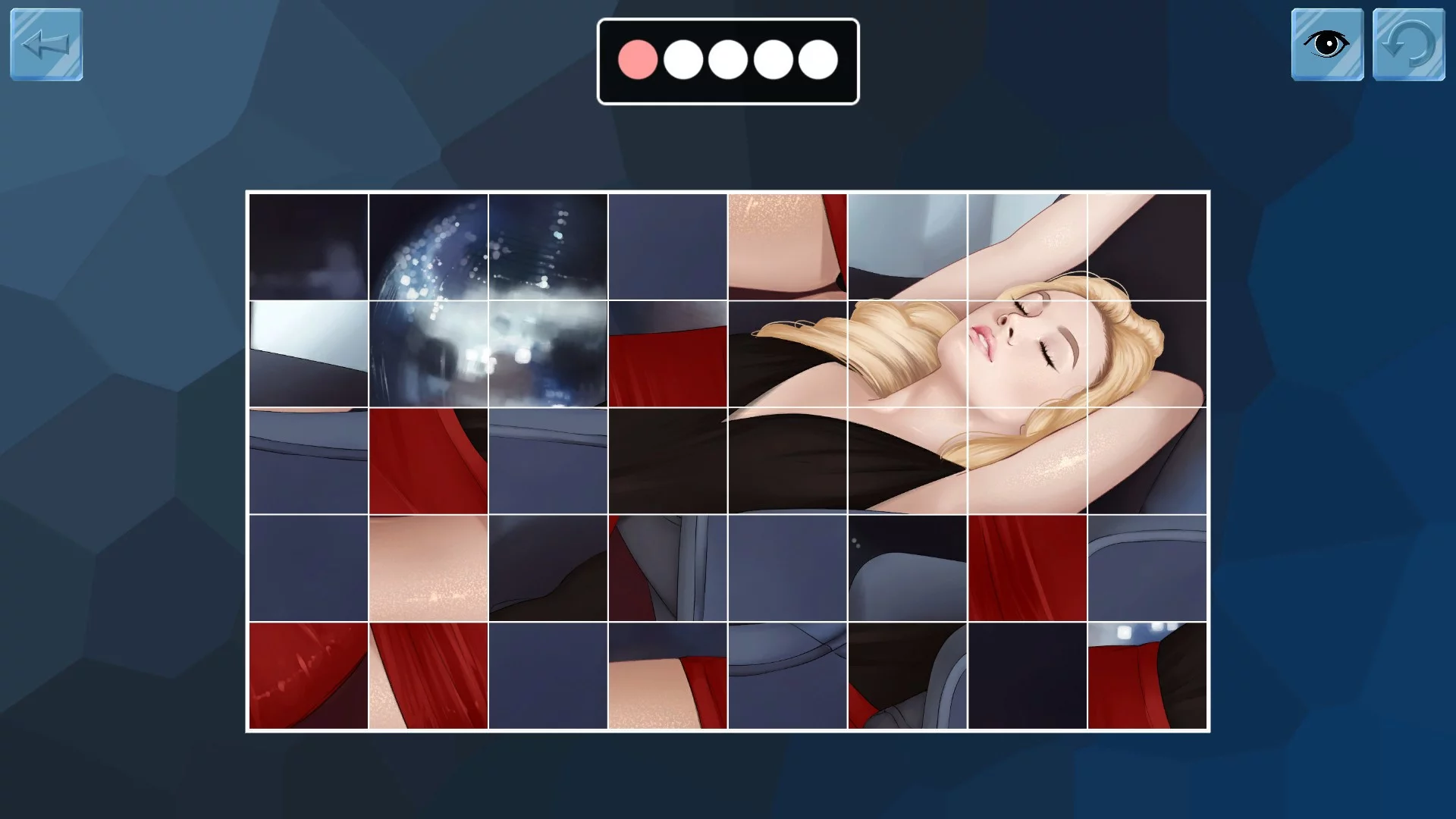 Изображение игры: Easy hentai puzzle 2