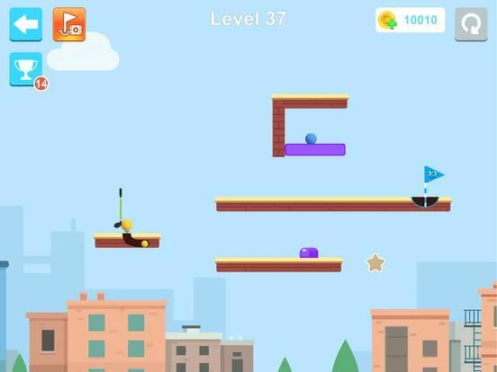 Изображение игры: Happy Shots Golf