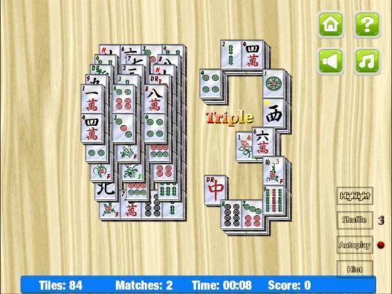 Изображение игры: Simply Mahjong puzzle game
