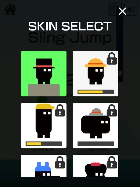 Изображение игры: Sling and Jump