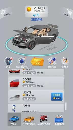 Изображение игры: Idle Car