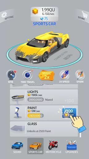 Изображение игры: Idle Car