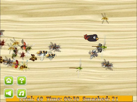 Изображение игры: Flying Bug Smasher