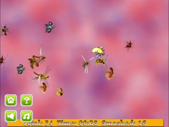 Изображение игры: Flying Bug Smasher