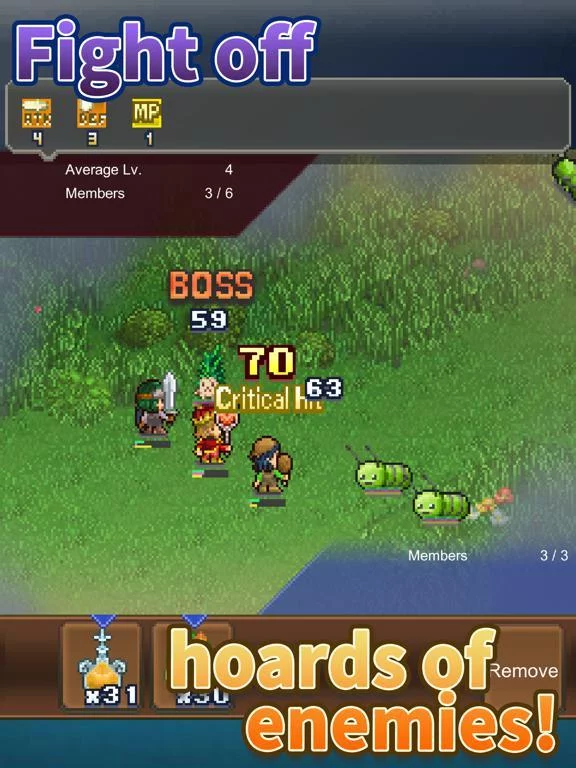 Изображение игры: Kingdom Adventurers
