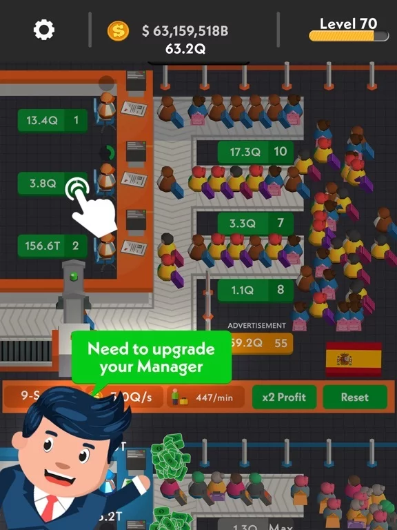 Изображение игры: Idle Passport Tycoon