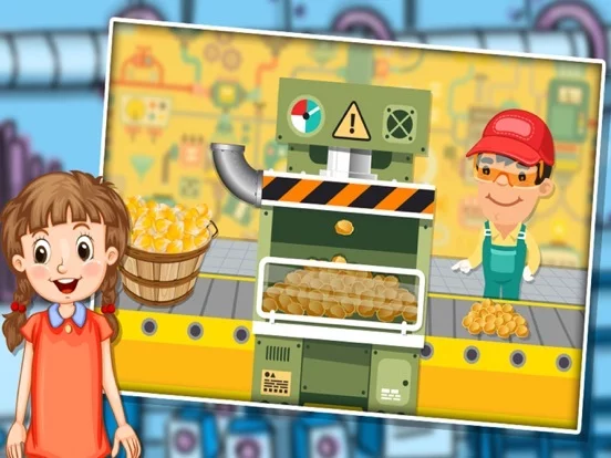 Изображение игры: Cob & Popcorn Factory - A Crazy Chef Cooking Adventure