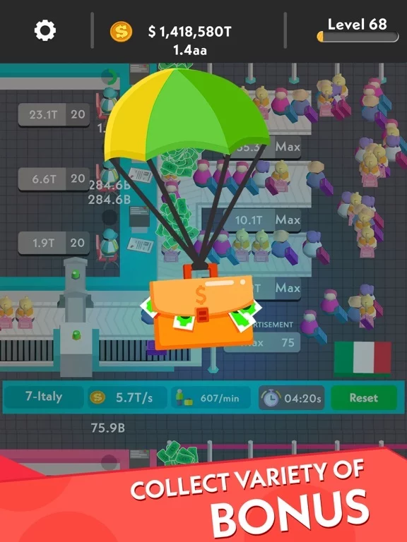 Изображение игры: Idle Passport Tycoon