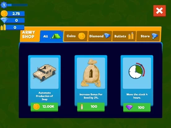 Изображение игры: Idle Army Tycoon