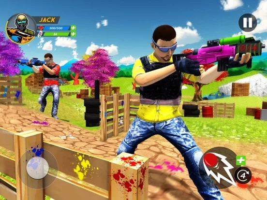 Изображение игры: Paintball Shooter