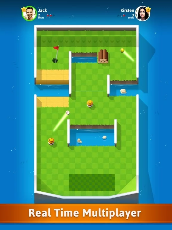 Изображение игры: Top Down Golf