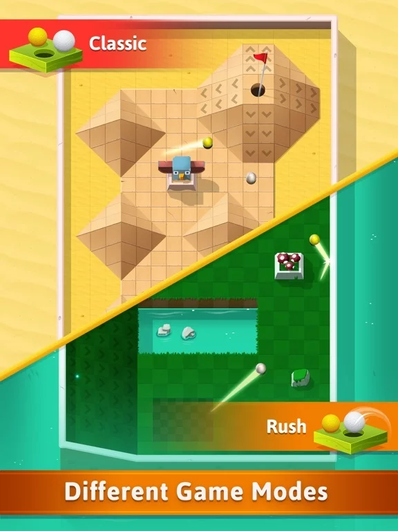 Изображение игры: Top Down Golf