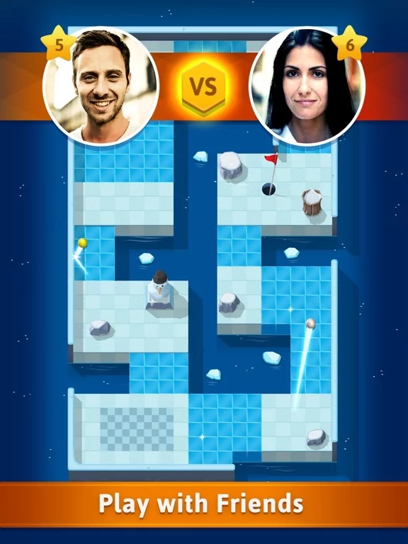 Изображение игры: Top Down Golf