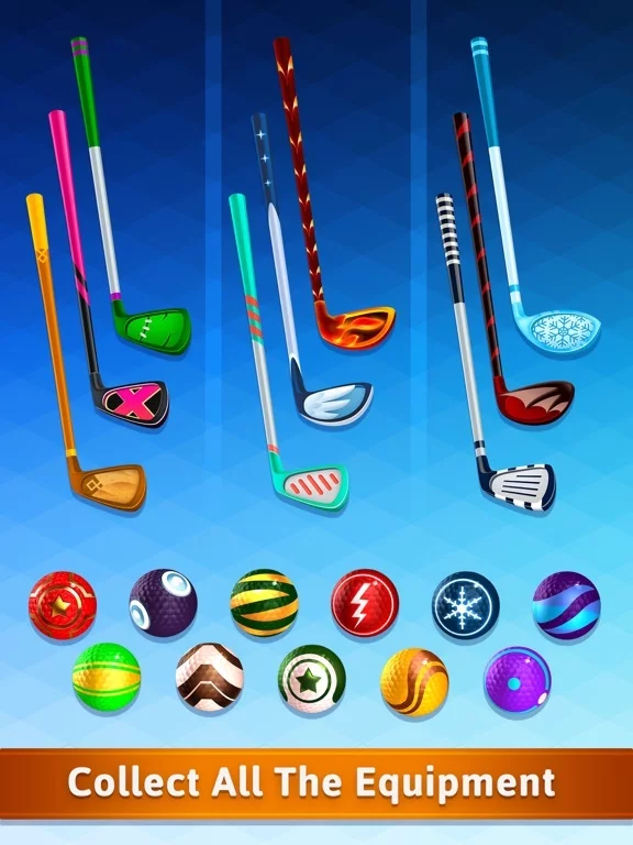 Изображение игры: Top Down Golf