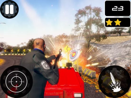 Изображение игры: Shooting Royal-Car Race-r 2018
