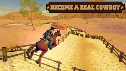 Изображение игры: Wild West Cowboy-Rodeo Horse