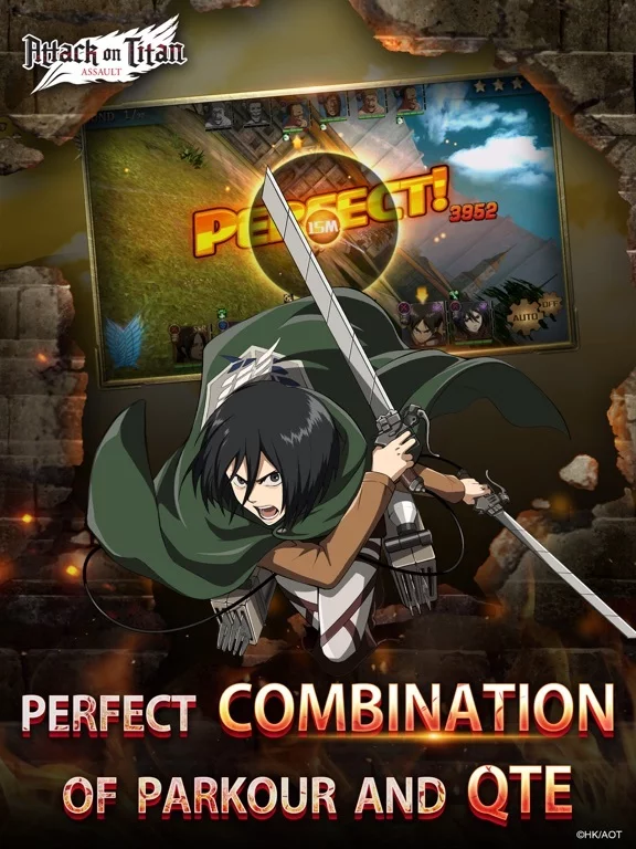Изображение игры: Attack on Titan: Assault