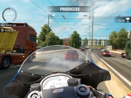Изображение игры: Traffic Moto Racing - X Rider