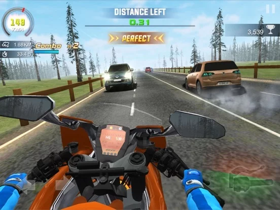 Изображение игры: Traffic Moto Racing - X Rider