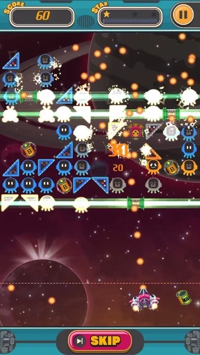 Изображение игры: Space Brick Blast