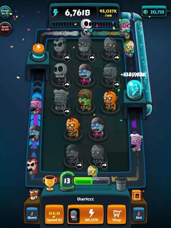 Изображение игры: Merge Zombies