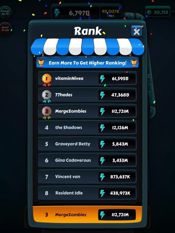 Изображение игры: Merge Zombies