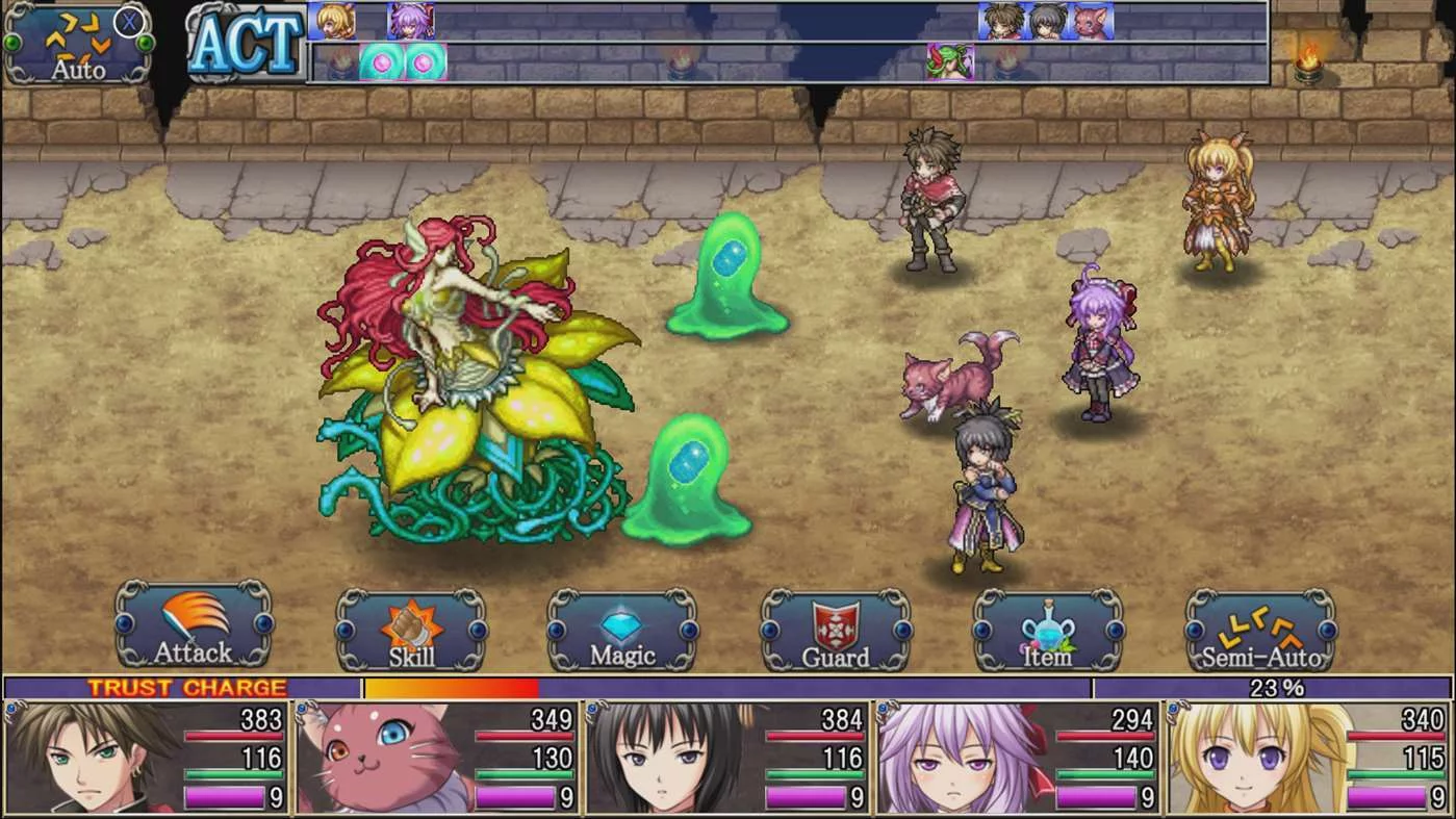 Изображение игры: Asdivine Hearts I & II