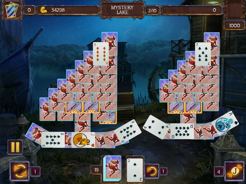 Изображение игры: Solitaire Game Halloween