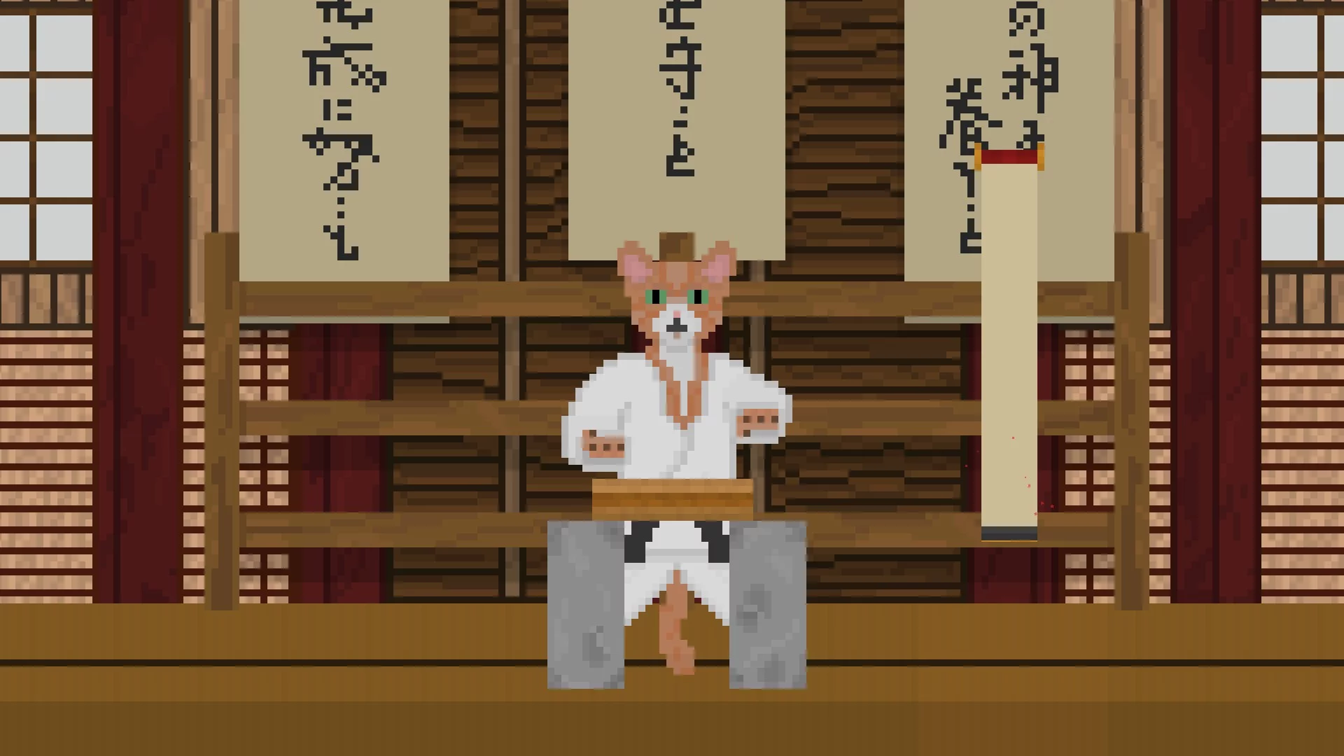 Изображение игры: Karate Cat
