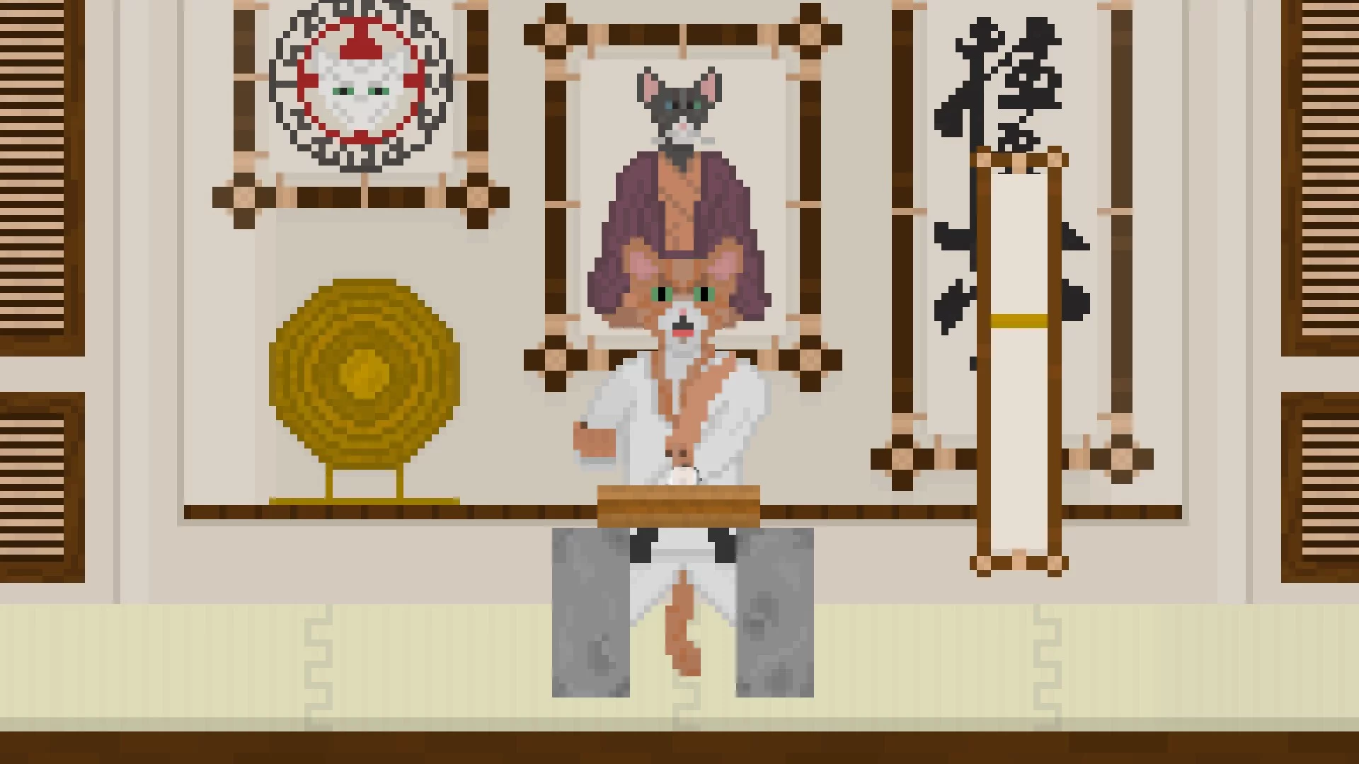 Изображение игры: Karate Cat